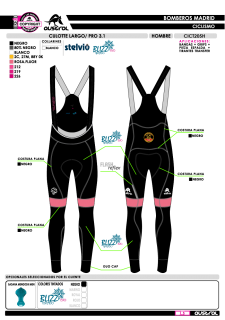 Culotte Largo PRO 3.1 - Rosa 2