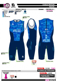 Tritraje PRO 2.0 - Marino 2