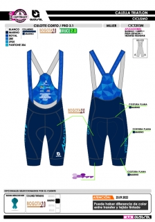 Culotte Corto PRO 3.1 - Marino 2