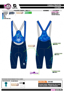 Culotte Corto PRO 3.1 - Marino 2