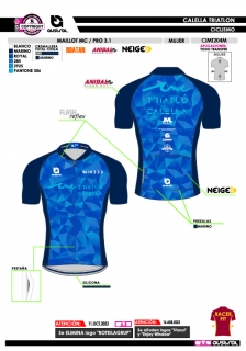 Maillot MC PRO 3.1 - Royal 2
