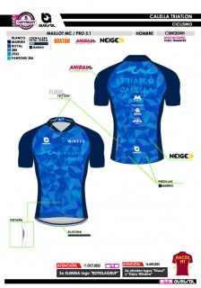 Maillot MC PRO 3.1 - Royal 2