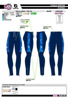 Malla Larga PRO 2.0 - Marino 2