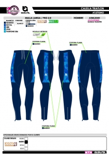 Malla Larga PRO 2.0 - Marino 2