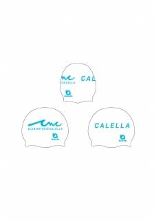 Gorro Natacion SUEDE - Blanco