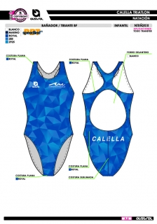 Bañador Tirante BF - Royal 2