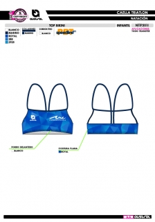 Top Bikini - Royal 2