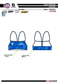 Top Bikini - Royal 2