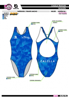 Bañador Tirante Ancho - Royal 2