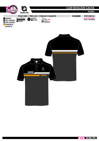Polo MC PRO 2.0 - Negro