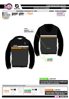 Sudadera Capucha T2 PRO -... 2