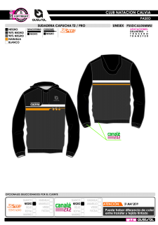 Sudadera Capucha T2 PRO -... 2