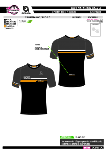 Camiseta MC PRO 2.0 - Personalizado -...