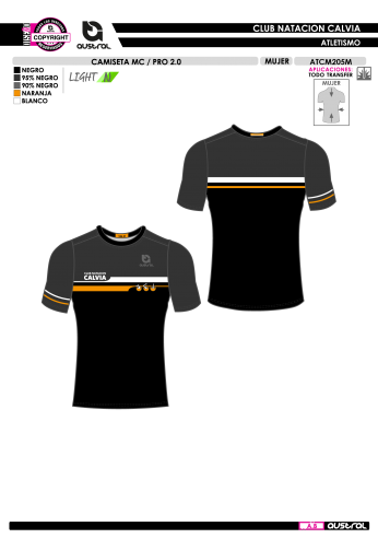 Camiseta MC PRO 2.0 - Negro