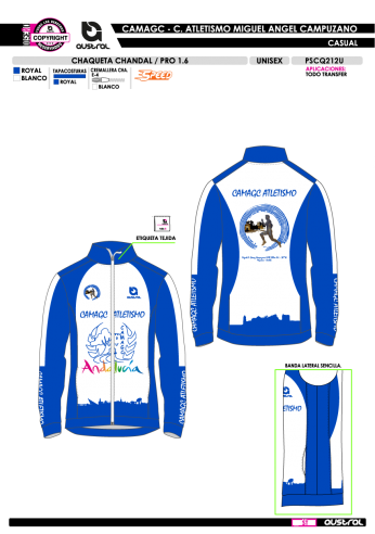 Chaq. Chándal PRO 1.6 - Royal