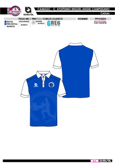 Polo MC PRO 2.0 - Royal 2