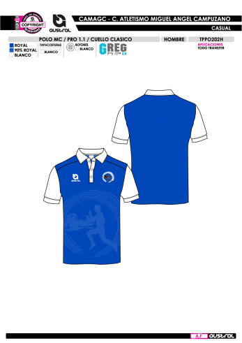 Polo MC PRO 2.0 - Royal