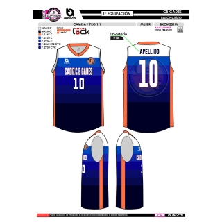 Camisa PRO 1.1 - Marino 2
