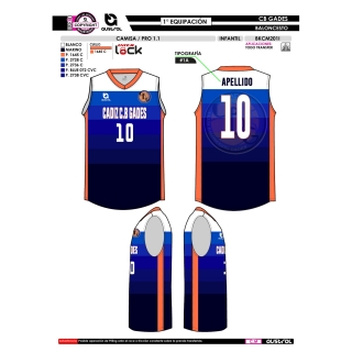 Camisa PRO 1.1 - Marino 2