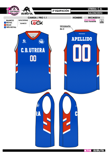 Camisa PRO 1.1 - 2ª Equipación - Royal