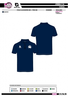 Polo Algodón MC PRO IM -...