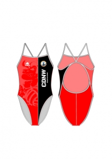Bañador Tirante Fino - Rojo
