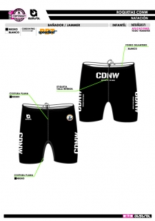 Bañador Jammer - Negro 2