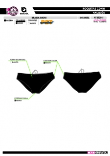 Braga Bikini - Negro 2