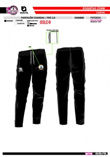 Pantalón Chándal PRO 2.0 -... 2