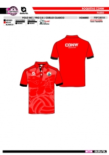 Polo MC PRO 2.0 - Rojo 2