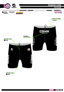 Bañador Jammer - Negro 2