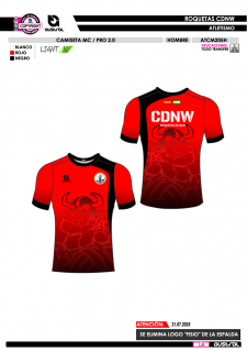 Camiseta MC PRO 2.0 - Rojo 2