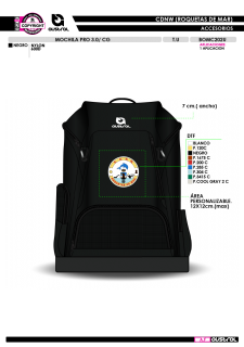 Mochila PRO 3.0 CG - Negro 2