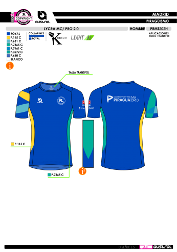 Lycra MC PRO 2.0 - Royal