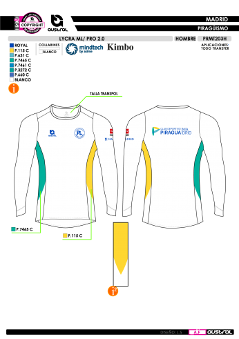 Lycra Térmica ML PRO 2.0 - Blanco