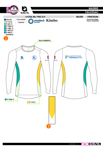 Lycra Térmica ML PRO 2.0 - Blanco