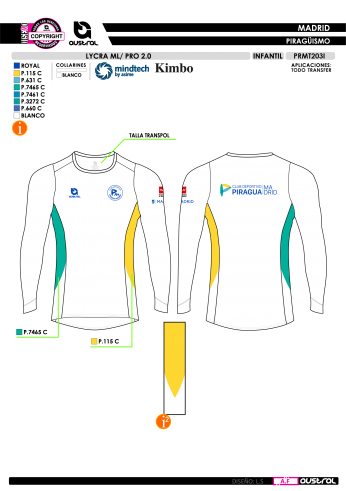 Lycra Térmica ML PRO 2.0 - Blanco