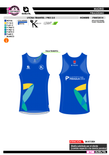 Lycra Tirantes PRO 2.0 - Royal 2