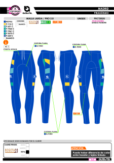 Malla Larga PRO 2.0 - Royal 2