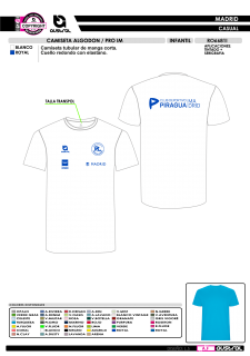 Camiseta Algodón IM - Blanco 2