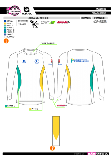 Lycra ML PRO 2.0 - Blanco 2