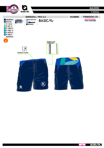 Bermuda PRO 2.3 - Marino