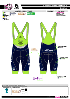 Culotte Corto PRO 3.1 - Verde 2