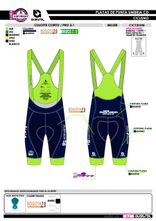 Culotte Corto PRO 3.1 - Verde 2