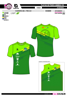 Camiseta MC PRO 2.0 - Verde 2