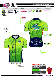 Maillot MC PRO 1.1 - Verde 2