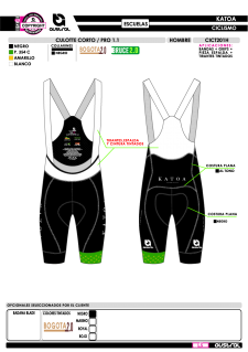 Culotte Corto PRO 1.1 -... 2