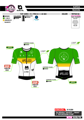 Top AERO D PRO 2.1 LD MC - Blanco