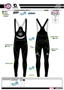 Culotte Largo PRO 3.1 - Negro 2