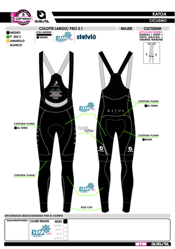 Culotte Largo PRO 3.1 - Negro